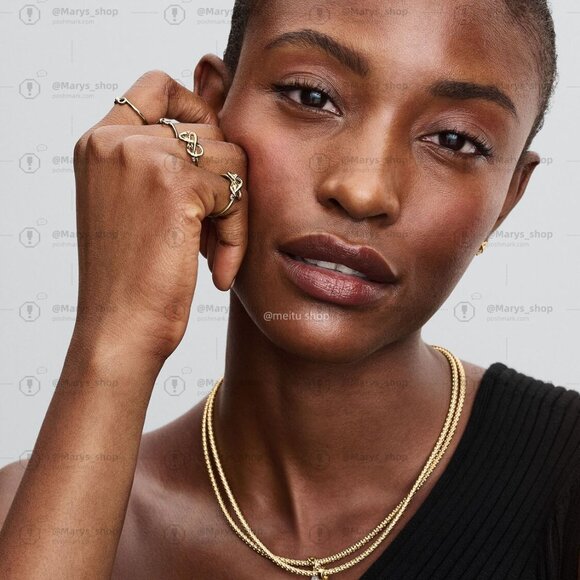 Pandora Sparkling Heart Double Dangle Charm - Picture 6 of 6